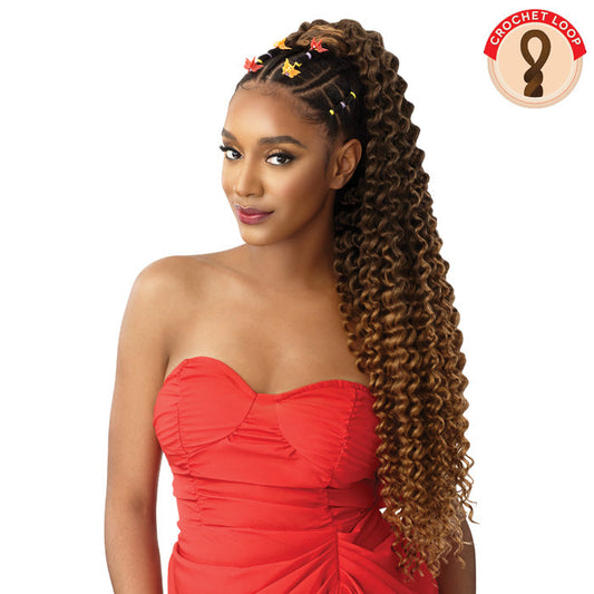 Outre X-Pression Twisted Up Crochet Braids 3X - DEEP TWIST 26 SUPER LONG Alexwigs