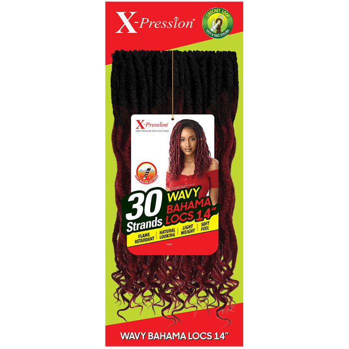 Outre X-Pression Crochet Loop Braid - WAVY BAHAMA LOCS 14" Alexwigs