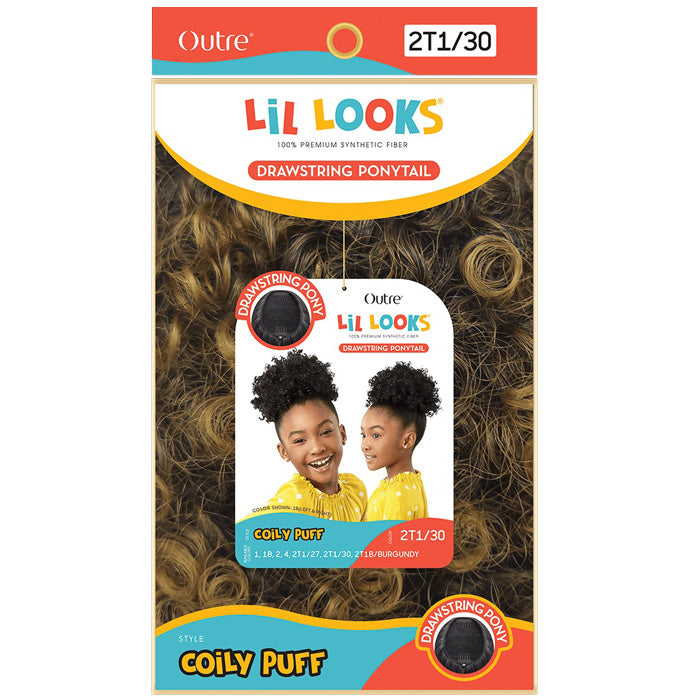 Outre Lil Looks Drawstring Ponytail - COILY PUFF Alexwigs