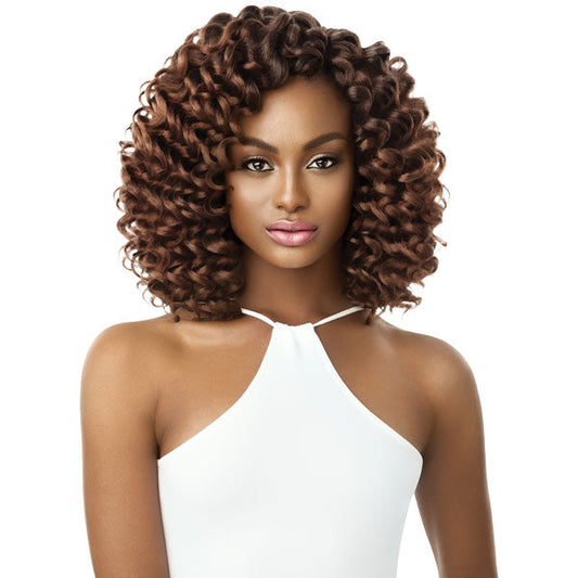 Outre X-Pression Curlette 4X Crochet Braid - LOOSE SPIRAL ROD SET 8 Inch Alexwigs