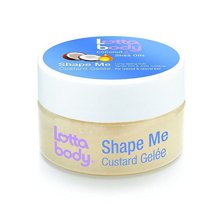Lottabody Coconut & Shea Oils Shape Me Custard Gelee 7 oz Alexwigs