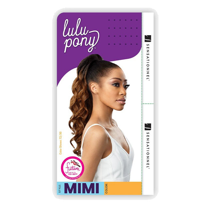 Sensationnel lulu Pony 100% Premium Fiber Loose Spiral Curl Style - MIMI Alexwigs