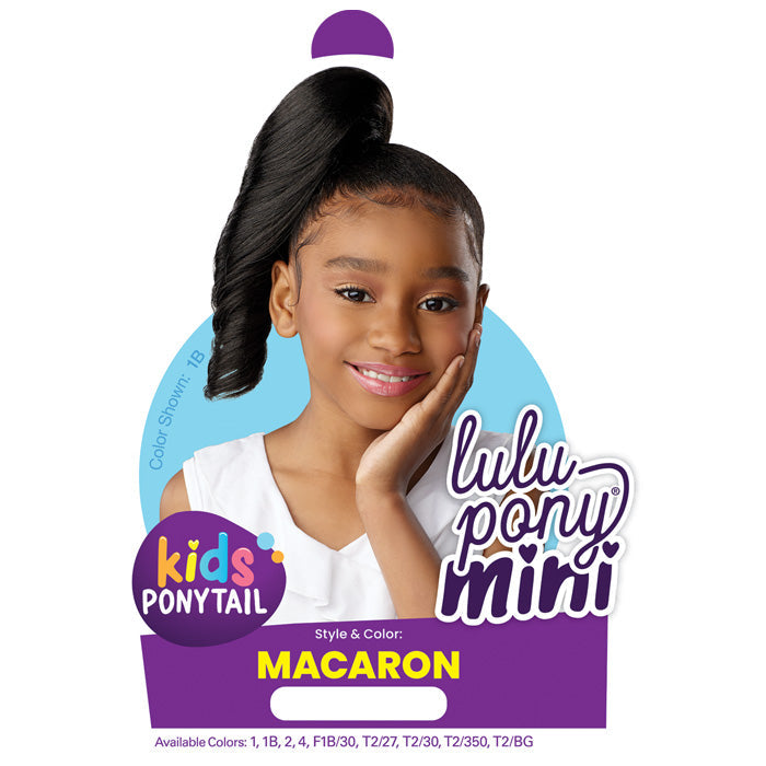 Sensationnel Lulu Pony Mini Kids Ponytail - MACARON Alexwigs