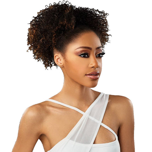 Sensationnel lulu Pony 100% Premium Fiber Natural Coily Curl Style - ZAZA Alexwigs