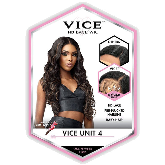 Sensationnel Vice HD Lace Front Wig - VICE UNIT 4 - Pre-Plucked Alexwigs