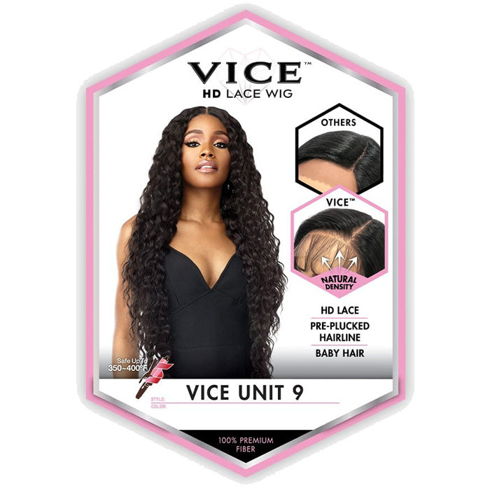 Sensationnel Vice HD Pre-Plucked Lace Front Wig - VICE UNIT 9 Alexwigs