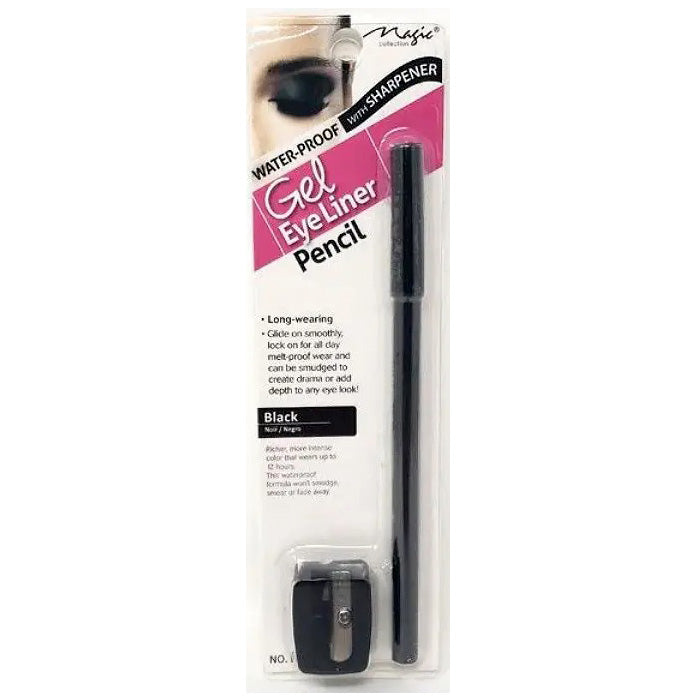 Magic Waterproof Gel Eyeliner Pencil with Sharpener Alexwigs