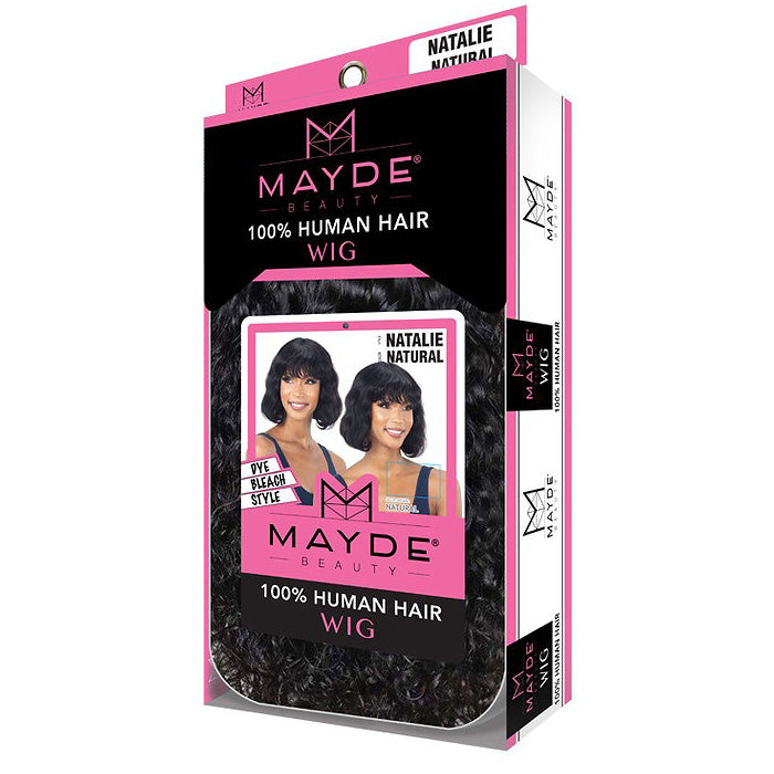Mayde 100% Human Hair Full wig - NATALIE Alexwigs