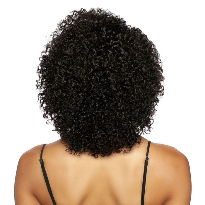 Mane Concept Trill 100% Human Hair HD Lace Front Wig - JERRY CURL 14" Alexwigs