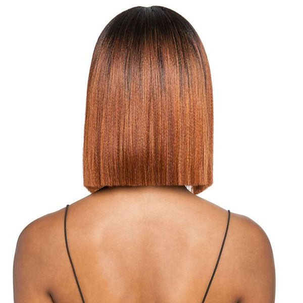 Melanin Queen Human Hair Full Wig Stylemix ML103 Alexwigs