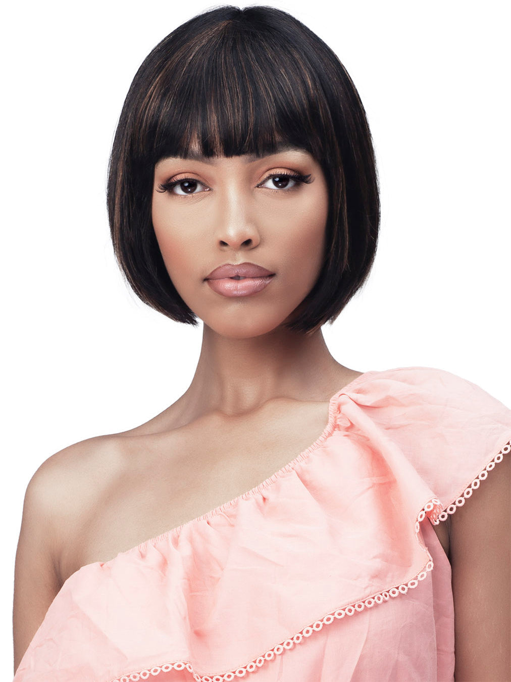 Bobbi Boss Unprocessed Human Hair Sleek & Chic Wig MH1283 ABANA Alexwigs