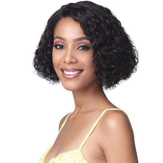 Bobbi Boss Unprocessed Human Hair Lace Front Wig MHLF421 WATER CURL 10 Alexwigs