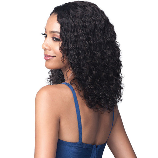 Bobbi Boss Unprocessed Human Hair Lace Front Wig MHLF423 WATER CURL 16 Alexwigs