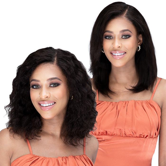 Bobbi Boss 100% Unprocessed Human Hair 13X4 HD Lace Wet & Wavy Wig - HAILEY