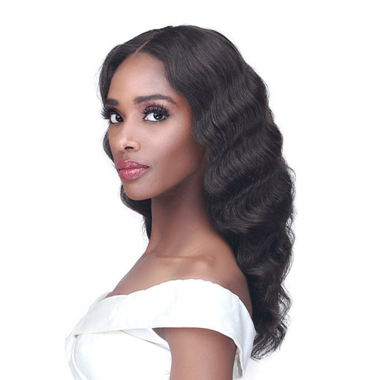Bobbi Boss Unprocessed Human Hair 13"X4" Hand Tied Deep HD Lace Wig - MHLF537 HAYDEN Alexwigs