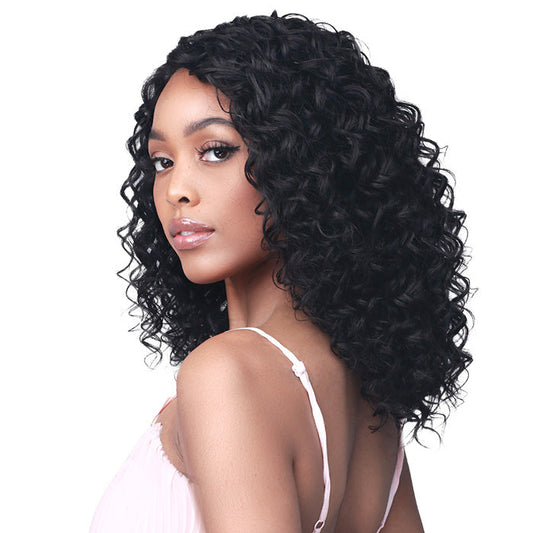 Bobbi Boss 100% Human Hair Deep Lace Wig - MHLF595 WATER WAVE 16