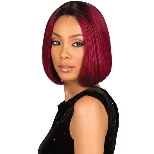 Bobbi Boss Unprocessed Remi Human Hair Lace Front Wig MHLF801 EMA NATURAL Alexwigs