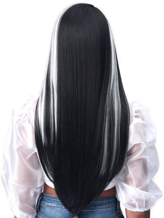 Bobbi Boss Chunky Highlights HD Deep Part Lace Front Wig - MLF553 SAFFRON