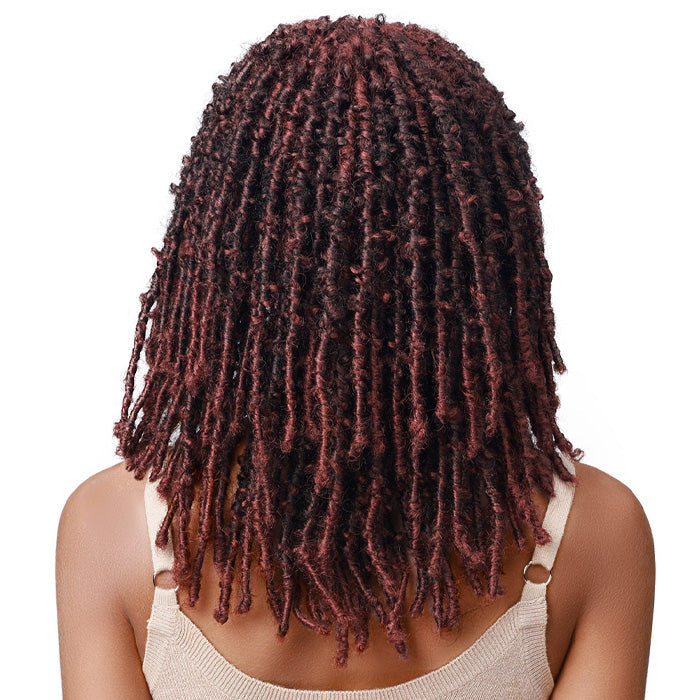 Bobbi Boss Braided 4x4 Lace Front Wig - MLF614 CALIF. BUTTERFLY LOCS 16 Alexwigs