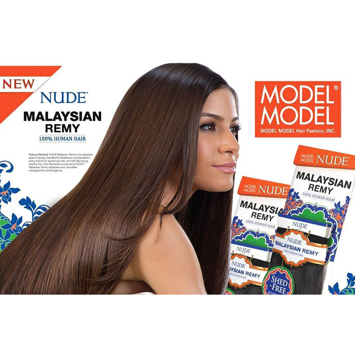 Model Model Nude Malaysian Remy 100% Human Hair Weaves - YAKY 12" OMBRE TWO TONE Alexwigs