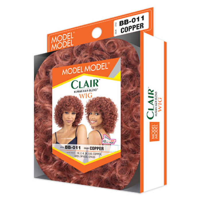 Model Model Clair Human Hair Blend Full Wig - BB-011 Alexwigs