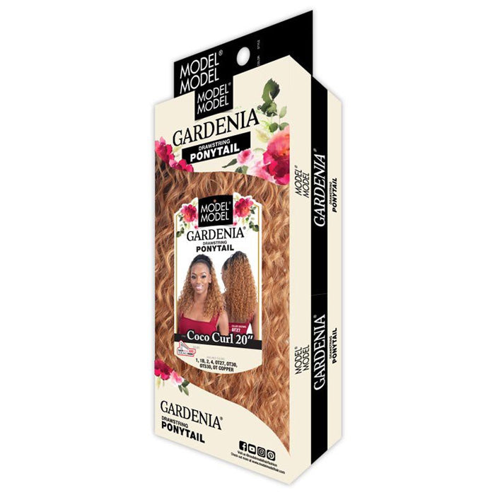 Model Model Gardenia Drawstring Ponytail - COCO CURL 20" Alexwigs