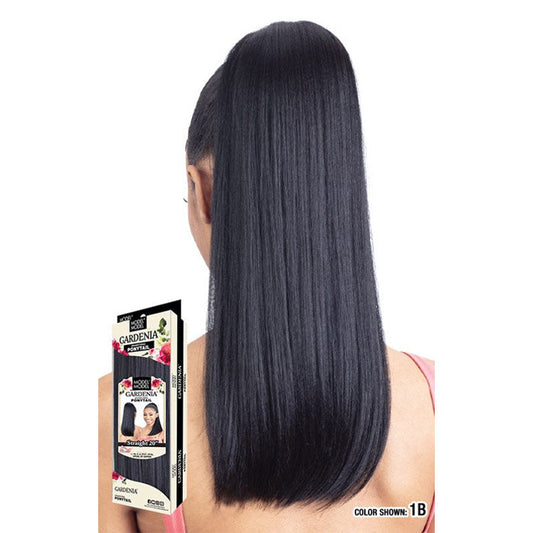 Model Model Gardenia Drawstring Ponytail - STRAIGHT 20" Alexwigs