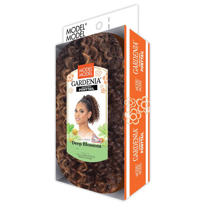 Model Model Gardenia Drawstring Ponytail - DEEP BLOSSOM Alexwigs