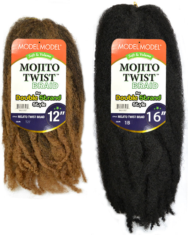 Model Model Cuban Twist Crochet Braids - MOJITO TWIST BRAID 16/24" Alexwigs