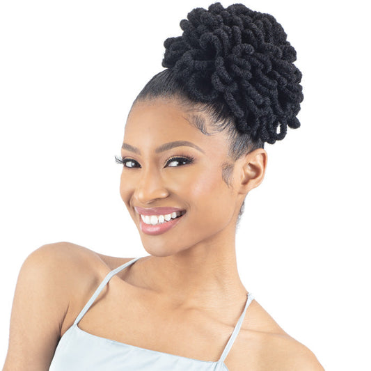 Model Model Drawstring Ponytail - LOC PETAL Alexwigs