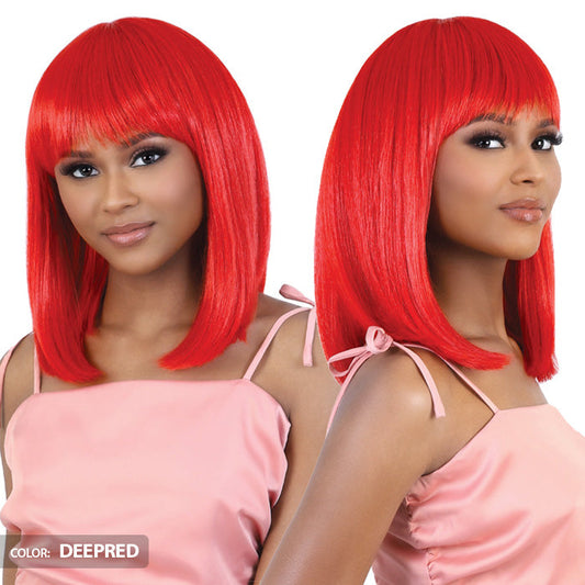 Motown Tress Day Glow Wig Glueless Crown Lace Part Wig - CL.BOBBI Alexwigs