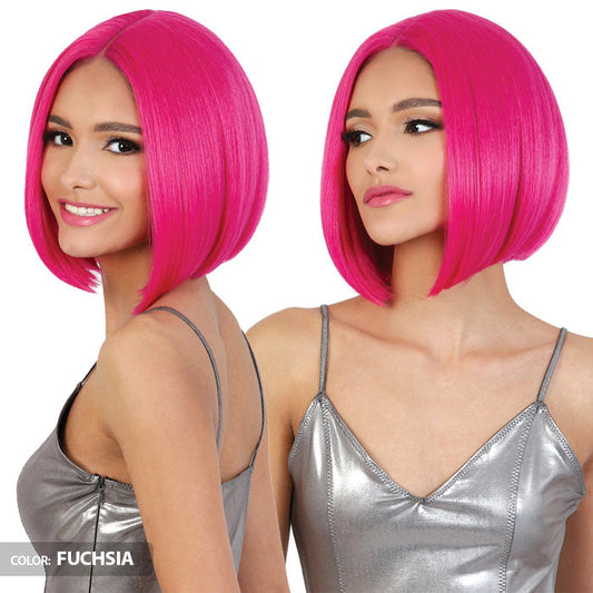 Motown Tress Glam Touch Lace Glueless Human Hair Blend HD Deep Part Lace Front Wig - HBL GISEL Alexwigs