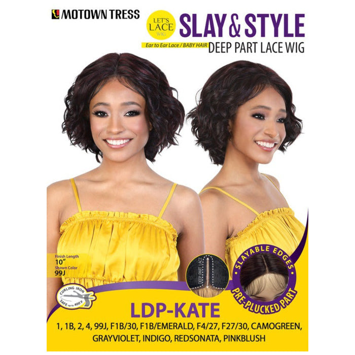 Motown Tress Let's Lace Slay & Style Deep Part Lace Wig - LDP-KATE Alexwigs