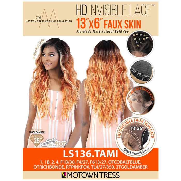 Motown Tress 13X6 Faux Skin HD Lace Front Wig - LS136.TAMI Alexwigs