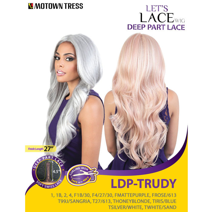 Motown Tress Let's Lace Deep Part Lace Front Wig LDP - TRUDY Alexwigs