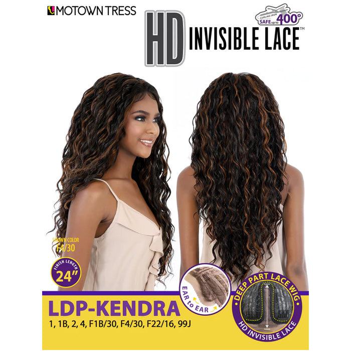 Motown Tress Synthetic HD Deep Part Lace Wig - LDP-KENDRA Alexwigs