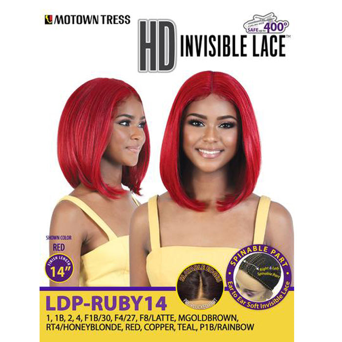 Motown Tress HD Invisible Lace Deep Part Wig - LDP-RUBY14 Alexwigs