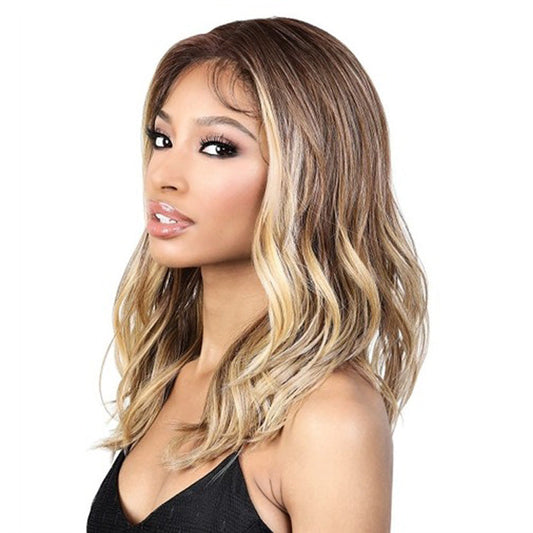 Motown Tress Slay & Style Synthetic Lace Deep Part with Baby Hair Pre-Tweezed Wig 18" - LP RILEY Alexwigs