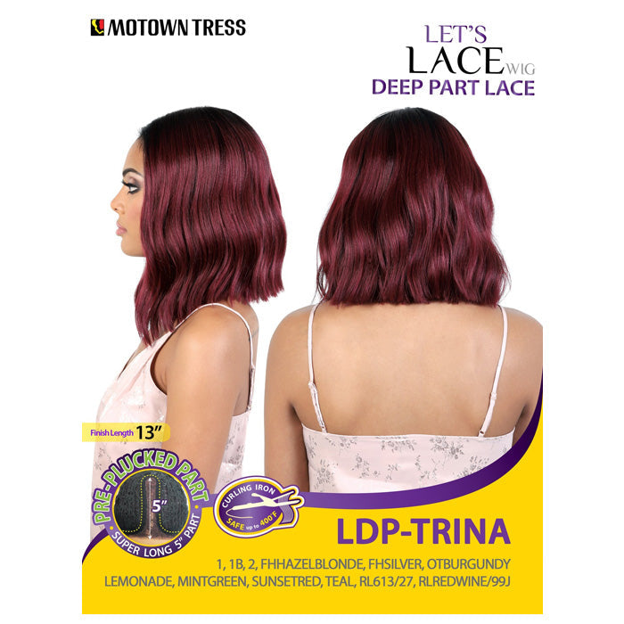 Motown Tress Let's Lace Pre-Plucked Deep Part Lace Wig - LDP-TRINA Alexwigs