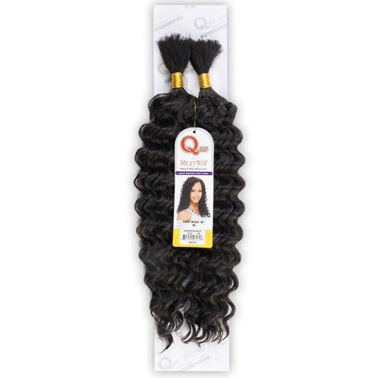 Milky Way Que Human Hair Blend Bulk - DEEP 14"/16"/18"/22" Alexwigs