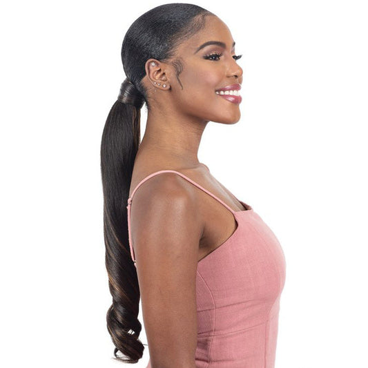 Shake N Go Organique Pony Pro Ponytail - FRENCH ROLL WAVE 24" Alexwigs