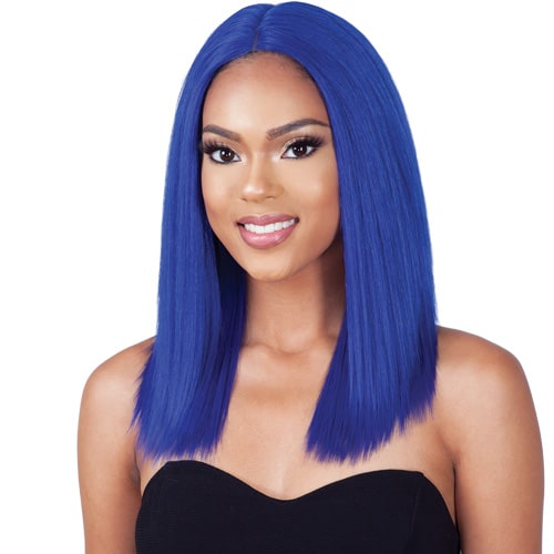 Mayde Beauty Synthetic Bloom Bundle Weave SILKY STRAIGHT 5PCS + Lace Closure Alexwigs