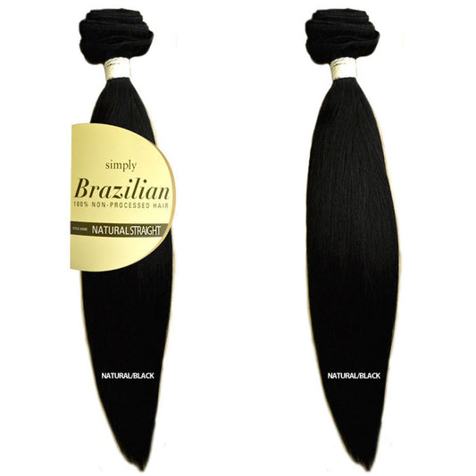 Outre Simply Brazilian 100% Non-Processed NATURAL STRAIGHT Weave 10" - 24" Alexwigs