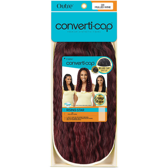 Outre Converti Cap Deluxe Half Wig Crimp Wave - RISING STAR Alexwigs