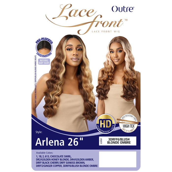 Outre HD Pre-Plucked Transparent Lace Front Wig - ARLENA 26” Alexwigs