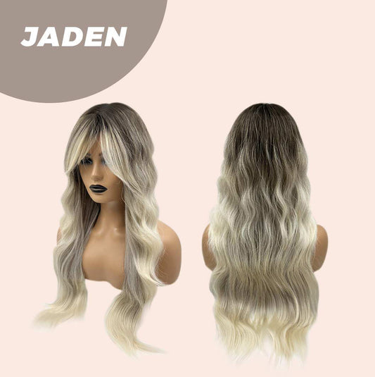JBEXTENSION 26 Inches Light Blonde Body Wave Women Wig JADEN Alexwigs