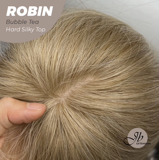JBEXTENSION 22 Inches Scalpiana Bubble Tea Wolf Cut 3.5X4 Hard Silky Top Natural Scalp Effect Wig ROBIN BUBBLE TEA Alexwigs