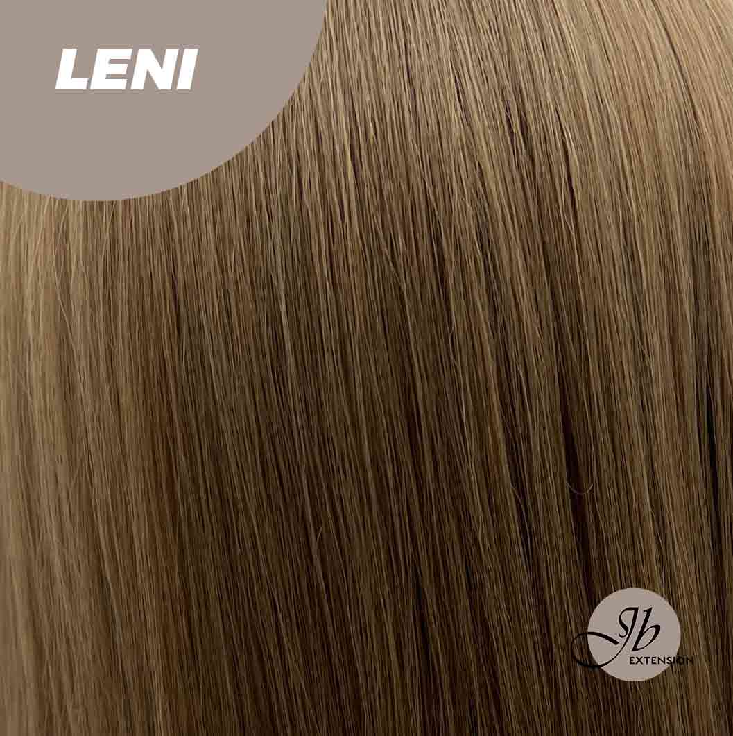 JBEXTENSION 22 Inches Brown Fashion Wig With Bangs LENI Alexwigs