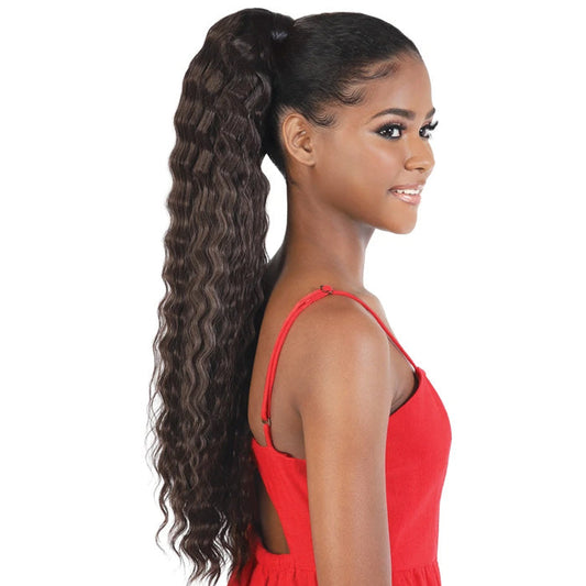 Motown Tress Ponydo Drawstring Curlable Ponytail - PD-KRIMP Alexwigs