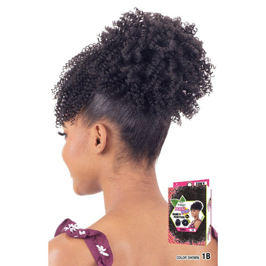 Equal by Shake N Go Pony Pop Bang & Ponytail 2Pcs - COILY Alexwigs
